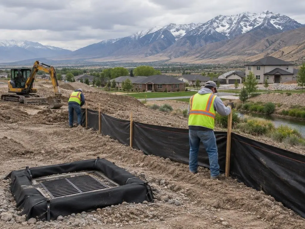 Silt Fence & Sediment Control in Salt Lake City, UT
